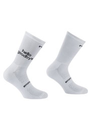 Șosete ciclism Northwave Hello | confort și respirabilitate - white