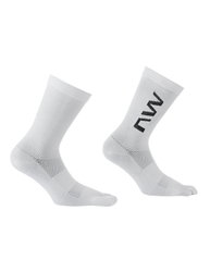 Șosete ciclism Northwave Extreme Five - alb | ventilație maximă
