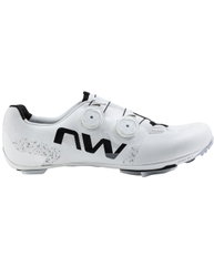 Pantofi ciclism MTB XC Northwave Extreme X - alb | talpă carbon