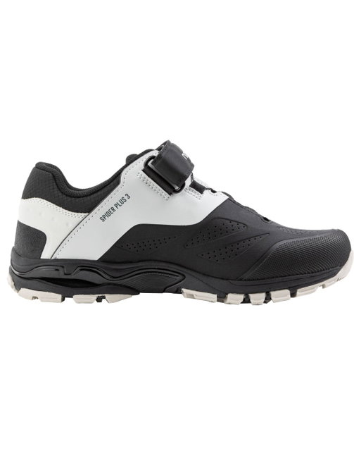 Pantofi ciclism MTB Northwave Spider Plus 3 - negru/gri | grip Michelin