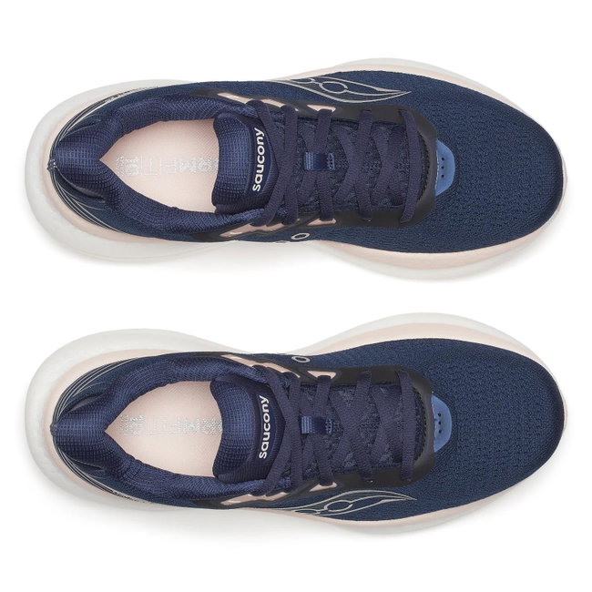 Pantofi alergare Saucony Triumph 23 W - bleumarin Navy | Cameo | amortizare maximă