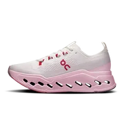 Pantofi alergare On Cloudsurfer Max W - amortizare maximă - Ivory | Peony