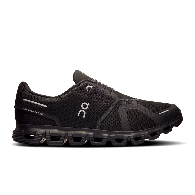 Pantofi sport On Cloud 6 Wide - lățime extinsă, confort toată ziua - Black | Black