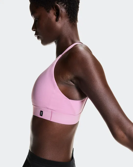 Bustieră On Performance Bra W - roz Sakura | suport mediu alergare