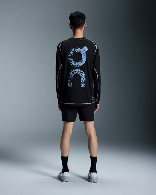 Pantaloni scurți On 5" Core Shorts - negru | stretch 4 direcții