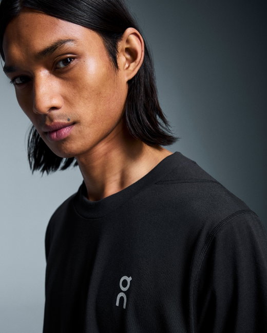 Tricou antrenament On Train-T - negru | tehnologie DryTec™