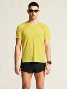 Tricou alergare Craft Race Day SS Tee 2 - galben | ultraușor performanță