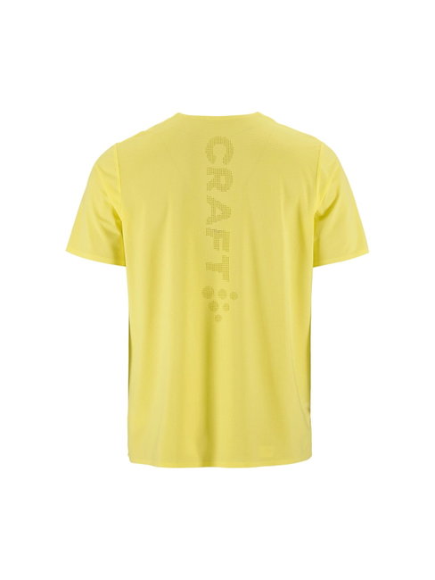 Tricou alergare Craft Race Day SS Tee 2 - galben | ultraușor performanță