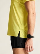 Tricou alergare Craft Race Day SS Tee 2 - galben | ultraușor performanță