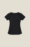 Tricou femei Craft Pro Dry Nanoweight SS - negru | strat de bază ultraușor