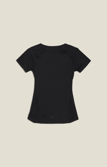 Tricou femei Craft Pro Dry Nanoweight SS - negru | strat de bază ultraușor