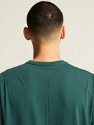 Tricou alergare Craft Hypervent Tee - verde | ventilație maximă