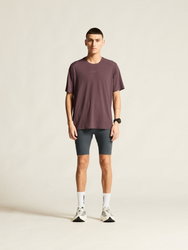 Tricou alergare Craft Hypervent Tee - mov | ventilație maximă