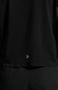 Tricou alergare Craft Hypervent Tee W - negru | ventilație perforată