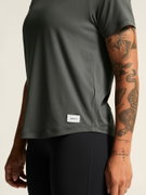 Tricou antrenament Craft Collective SS Tee - gri | poliester reciclat
