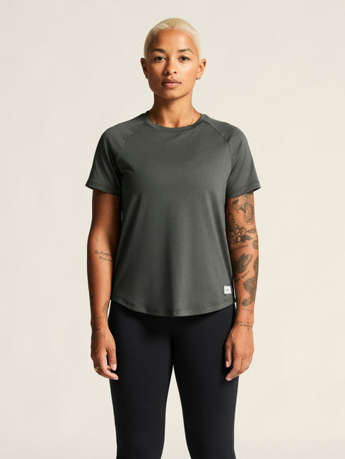 Tricou antrenament Craft Collective SS Tee - gri | poliester reciclat