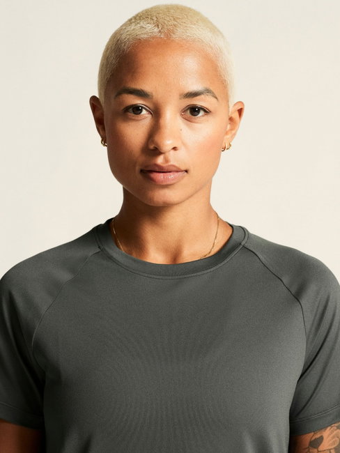 Tricou antrenament Craft Collective SS Tee - gri | poliester reciclat