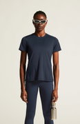 Tricou alergare Craft ADV Essence SS Tee 2 - albastru | poliester reciclat