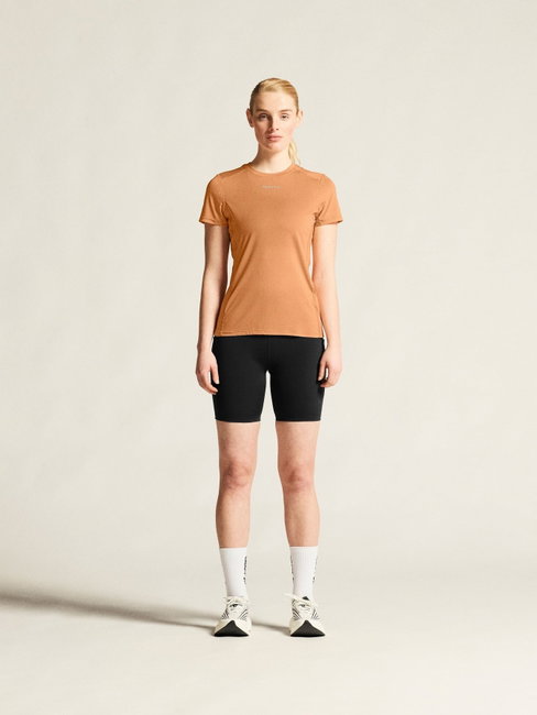 Tricou alergare Craft ADV Essence SS Tee 2 - roz | poliester reciclat