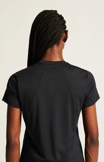 Tricou alergare Craft ADV Essence SS Tee 2 - negru | poliester reciclat