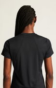 Tricou alergare Craft ADV Essence SS Tee 2 - negru | poliester reciclat