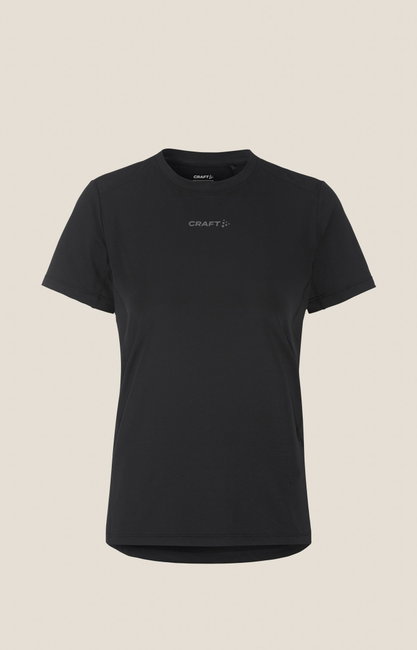 Tricou alergare Craft ADV Essence SS Tee 2 - negru | poliester reciclat
