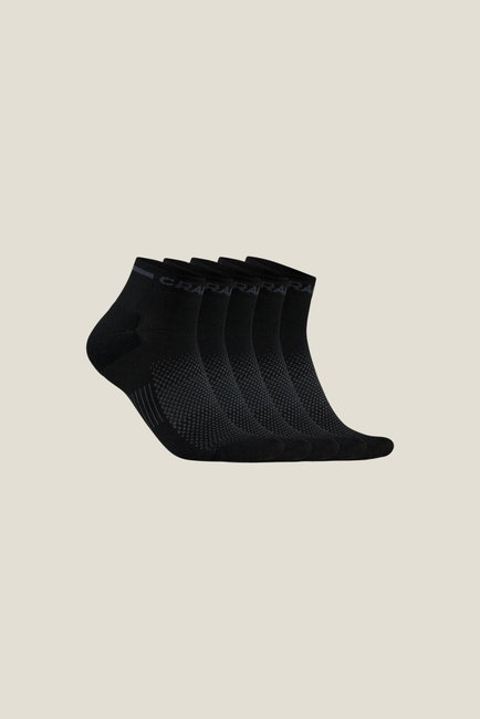 Sosete sport Craft Active Mid Sock - negru | pachet 5 perechi