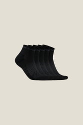 Sosete sport Craft Active Mid Sock - negru | pachet 5 perechi