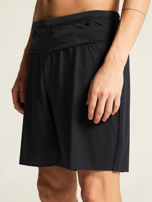 Pantaloni scurți trail Craft Pro Trail Shorts - negri | alergare munte