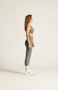 Colanți Craft Collective 7/8 Tights - verzi | antrenament femei