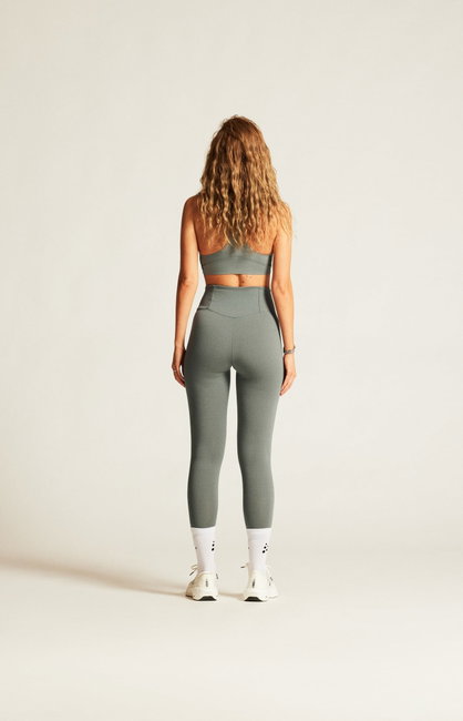 Colanți Craft Collective 7/8 Tights - verzi | antrenament femei