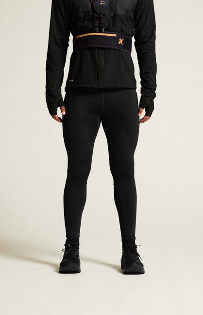 Colanți trail Craft Pro Trail Tights 2 - negru | poliamidă reciclată