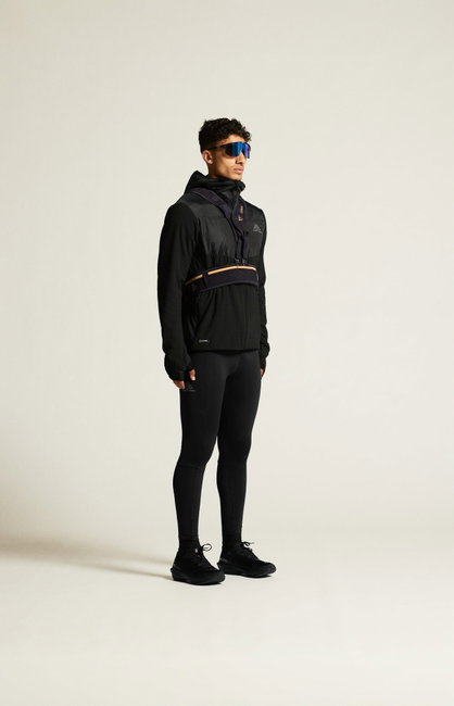 Colanți trail Craft Pro Trail Tights 2 - negru | poliamidă reciclată