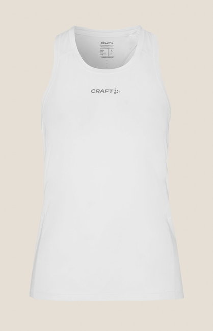 Maiou alergare Craft ADV Essence Singlet 2 - alb | femei