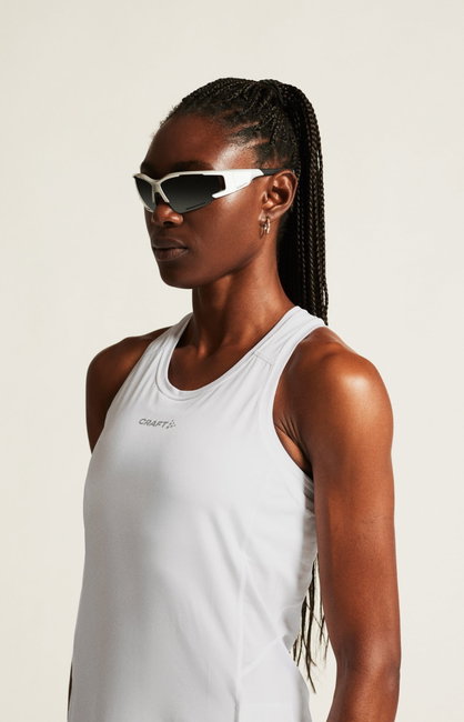 Maiou alergare Craft ADV Essence Singlet 2 - alb | femei