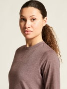 Bluză dame Craft Layers Thermal Mesh Cn - mov | strat de bază termic