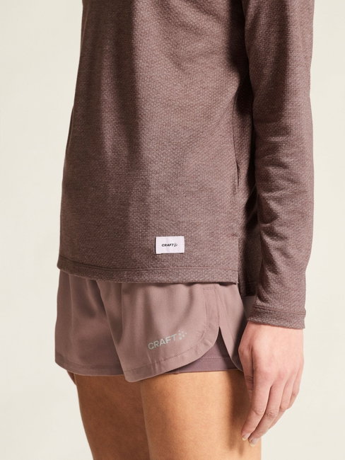 Bluză dame Craft Layers Thermal Mesh Cn - mov | strat de bază termic