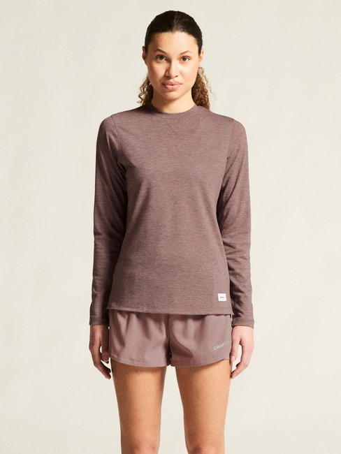 Bluză dame Craft Layers Thermal Mesh Cn - mov | strat de bază termic