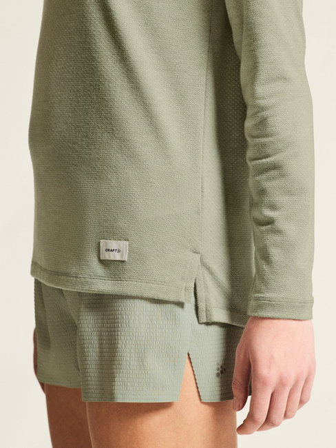 Bluză dame Craft Layers Thermal Mesh Cn - gri | strat de bază termic