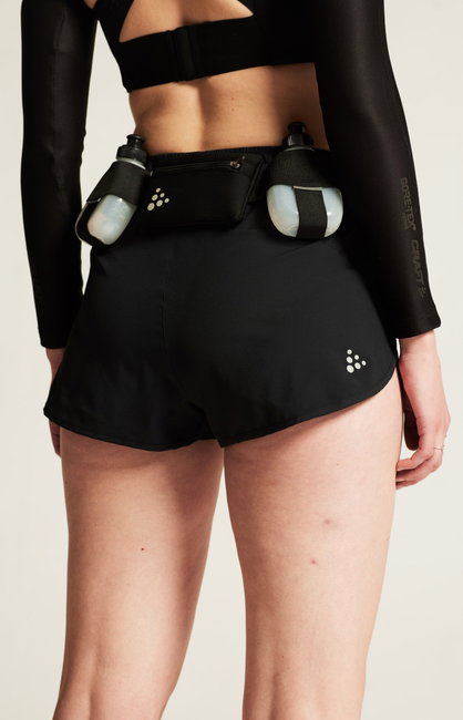 Pantaloni scurți alergare Craft ADV Essence 2" Shorts 2 - negri | femei