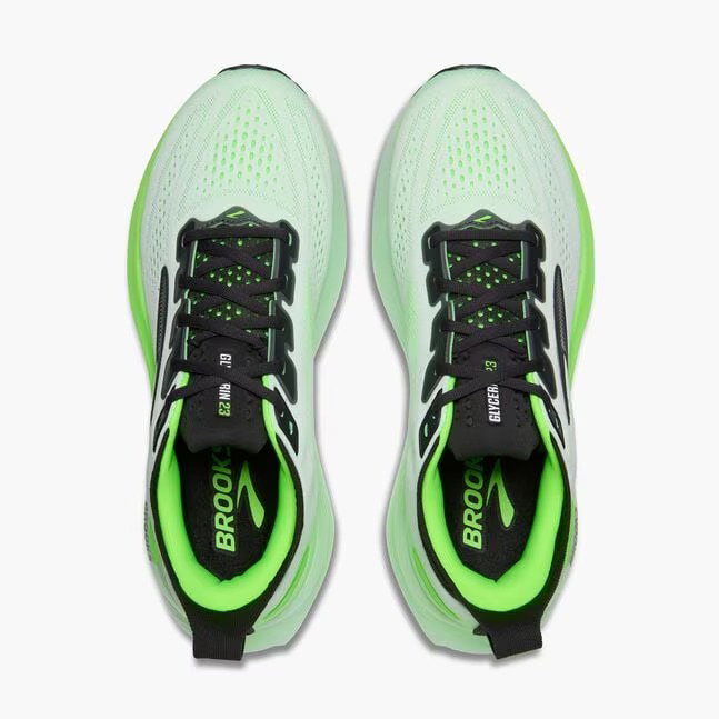 Pantofi alergare Brooks Glycerin 23 - verde | amortizare premium