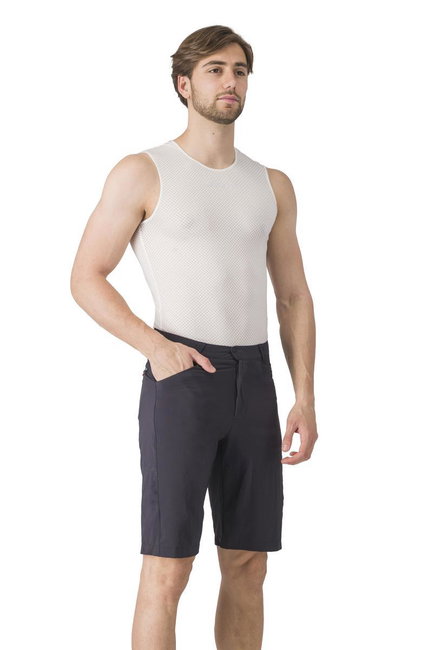 Pantaloni scurti Castelli Unlimited Adventure Baggy negru