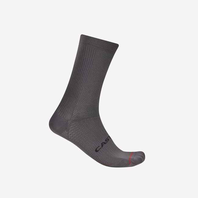 Sosete Castelli Espresso 18, unisex, gri inchis, XXL, 44-47