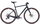 Bicicleta Rock Machine Lukk Cr 10 28 Matte Deep Ocean Blue 54cm - (L)