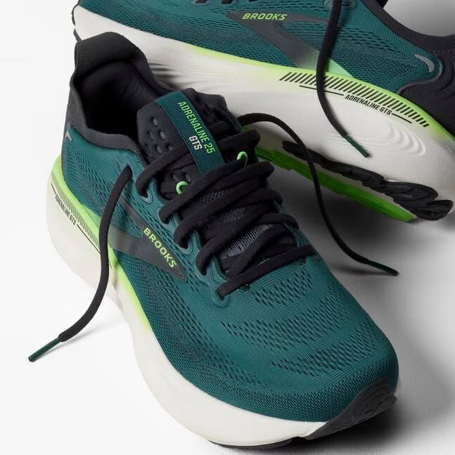 Pantofi alergare Brooks Adrenaline GTS 25 - verde | stabilitate GuideRails