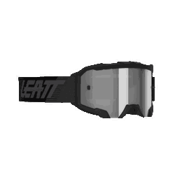 Ochelari Leatt Velocity 4.5 Iriz Stealth Black/Grey Silver 50 VLT