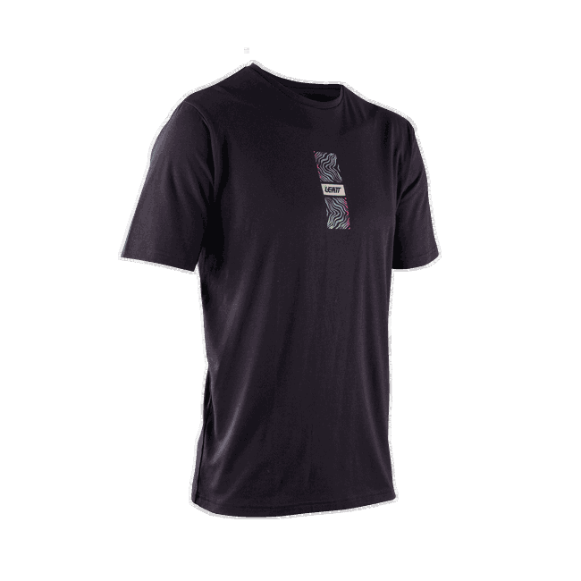 Tricou Leatt Core Black/Green