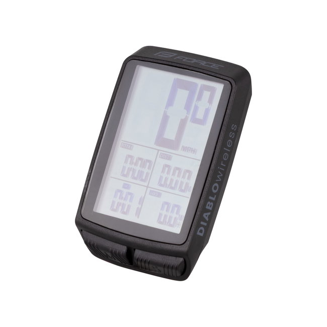 Ciclocomputer Force DIABLO 11F fara fir, negru