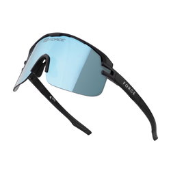 Ochelari Force Epic negri lentile blue/mirror