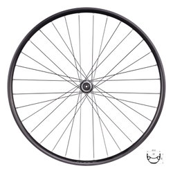 Roata fata Force XC Disc 28 622x23 32H cu butuc Shimano TX505